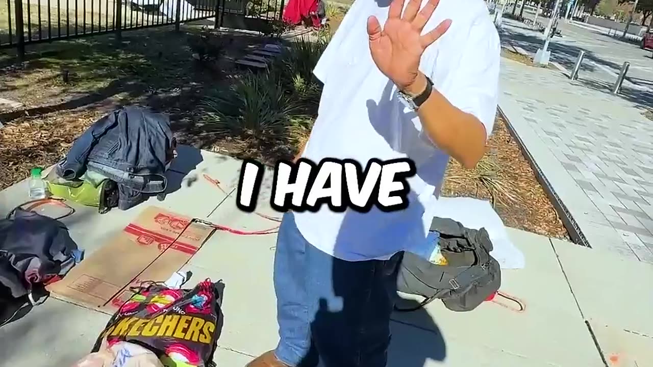 Gifting Homeless People