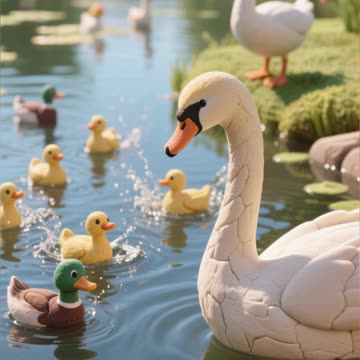 The Ugly Duckling | Long English Moral Story