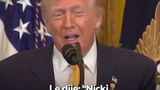 "Es tan guapa. Su piel es preciosa": inesperados piropos de Trump a una rapera