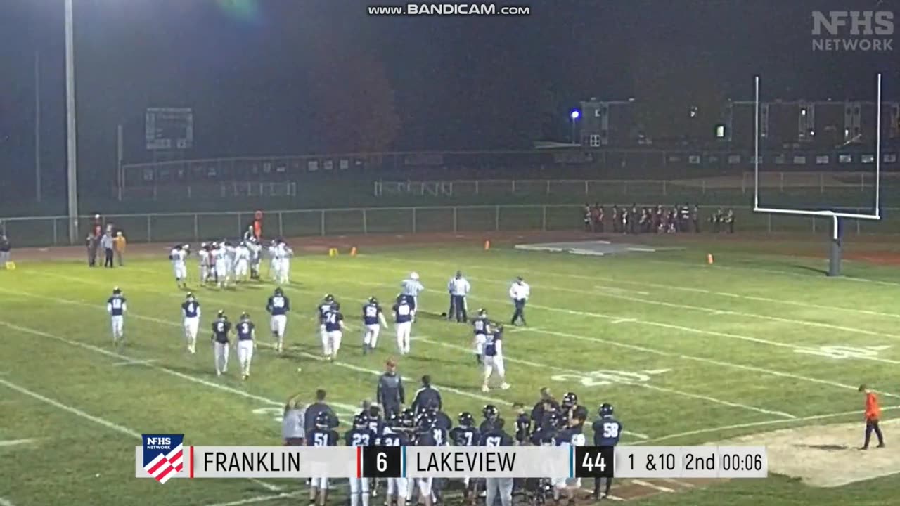 OCTOBER 25 2024 HIGH SCHOOL FOOTBALL: LAKEVIEW VS FRANKLIN PART 10