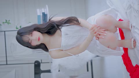 (4K 세로룩북) 꽉 끼는 스타킹 눈앞에서 보는 룩북 ❤️ Underwear lingerie 란제리 Lookbook 스타킹 언더웨어 직캠 레전드 모(4 