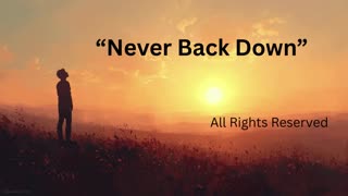 Never Back Down
