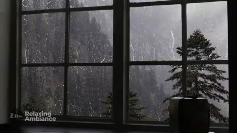 Rain water sound for sleep