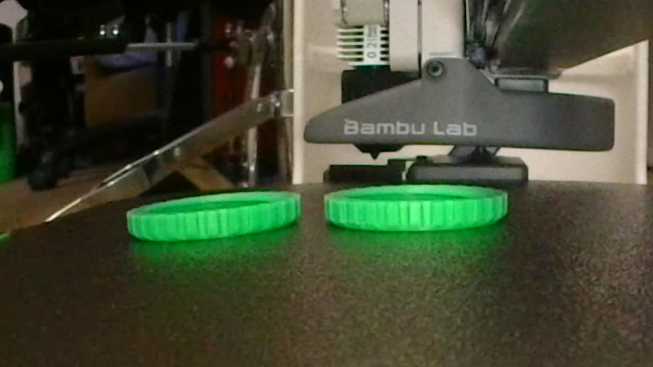 3D Printing Timelapse - Soda Bottle Watering Cap