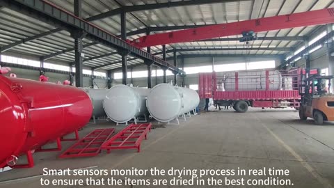 The vacuum dryer