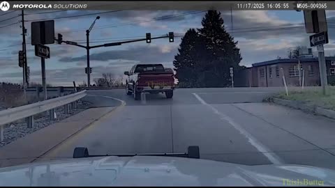 Two hurt after distracted driver runs red light, slams police cruiser