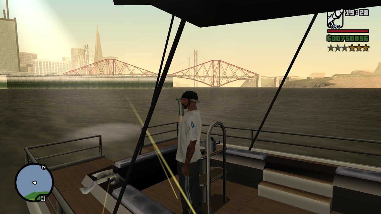 CJ IN USA! GTA 6 Pacific Ocean