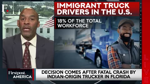 Trump Halts Visas For Foreign Truck Drivers Post Indian Man's Fatal Florida Crash -Firstpost America