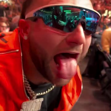 Cam Skattebo Meets Hasbulla at UFC 322