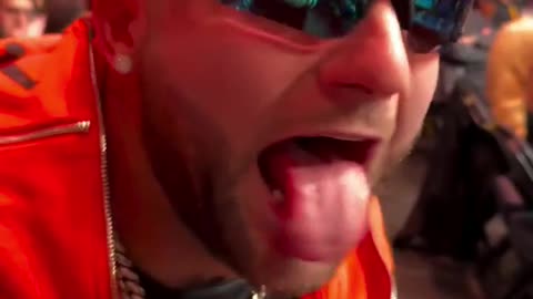 Cam Skattebo Meets Hasbulla at UFC 322