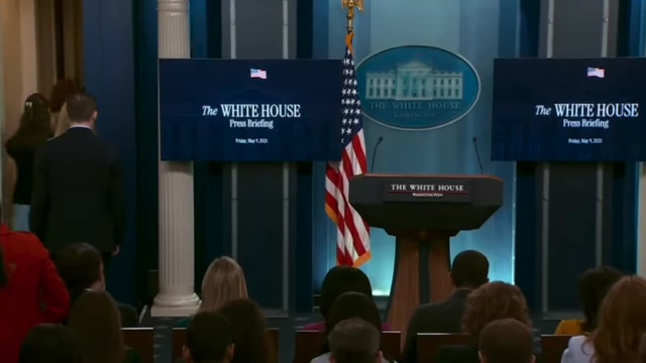 Karoline Leavitt Holds A Press Briefing (May 9, 2025)