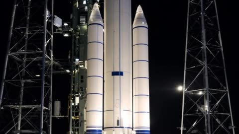 Tiny workers making a rocket to go to moon