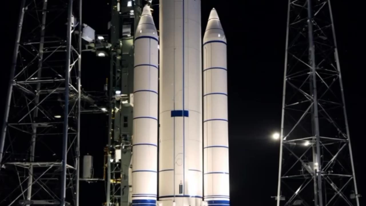 Tiny workers making a rocket to go to moon