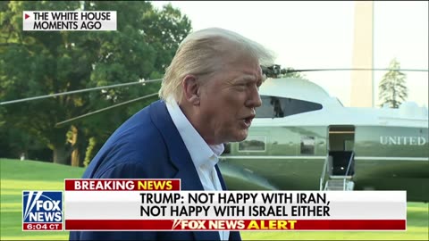 President Trump Drops the F Bomb! Amidst Israel Iran War