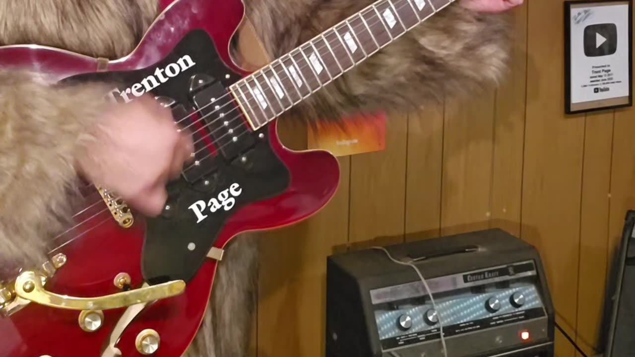 The Baby's back on my feet again guitar example.