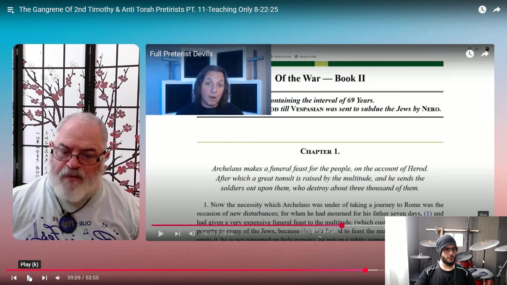 The Gangrene Of 2nd Timothy & Anti Torah Pretirists PT. 11-Teaching Only WITH PORTUGUESE TRANSLATION