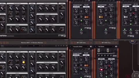 Playing With The Moog Mariana - Demo Test | Tech House // In Context - Bass Synthesizer Demo