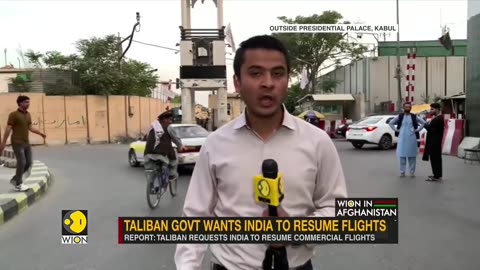 Taliban requests India to resume commercial flight operations