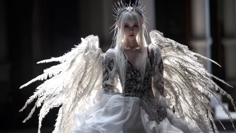【Feathered Erosion: Sacred Realm】• A Gothic Haute Couture Revelation 💀