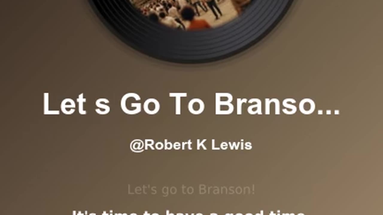 Let's Go To Branson