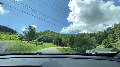 2 of 5 NW NC Dashcam 7/27/25 11:30 AM 78° F 226A Bakersville to 80S to 19E Spruce Pine / Burnsville