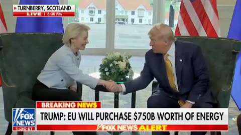 President Trump announces a Landmark Trade Deal with the European Union