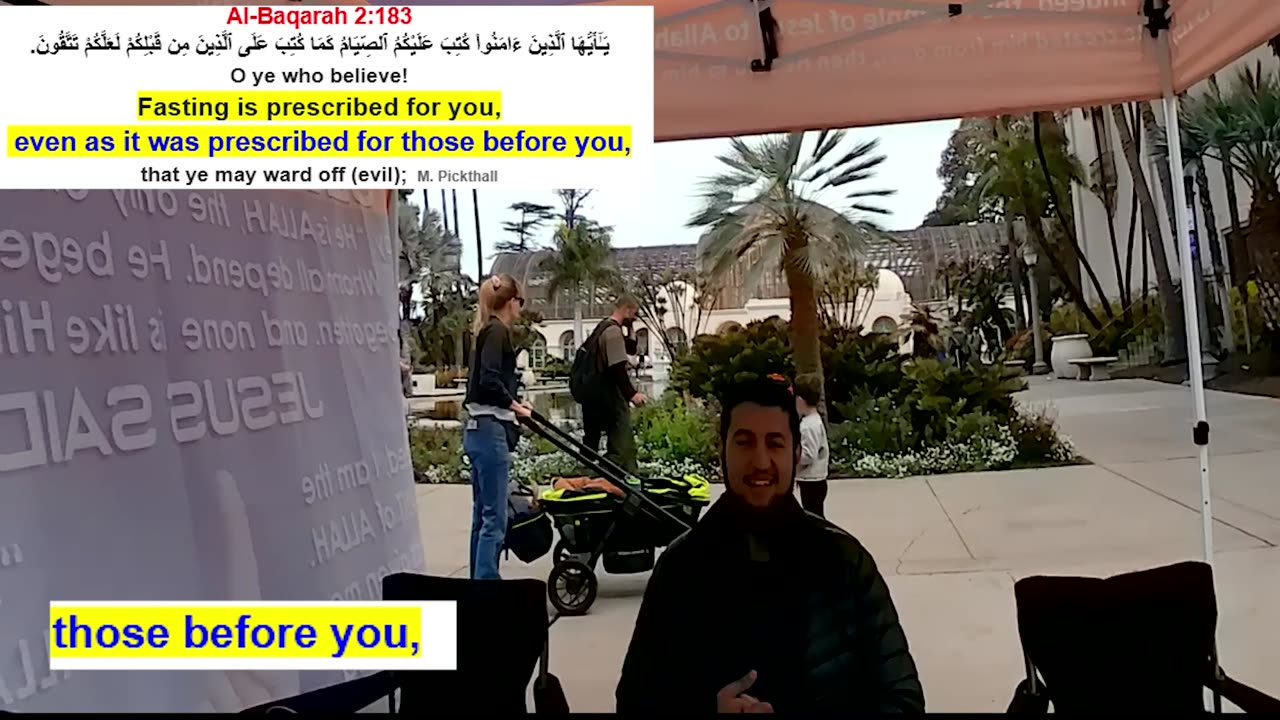 What is fasting? The Dawah member explained the reason for it.