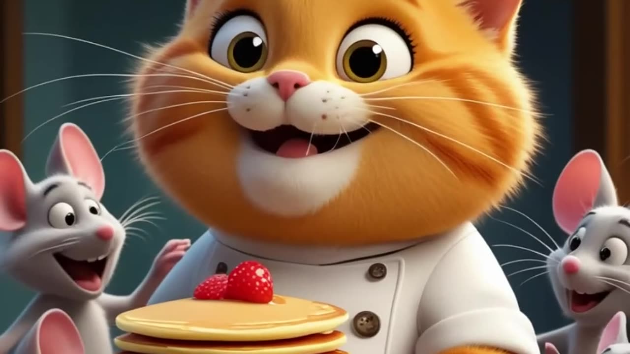 Ray and the Pancake Disaster 😹🥞 | Funny Cat Short