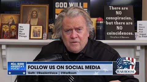 “You Don’t Care About The Sovereignty Of This Nation You Care About Ukraine” Steve Bannon Blasts Warmongering Establishment