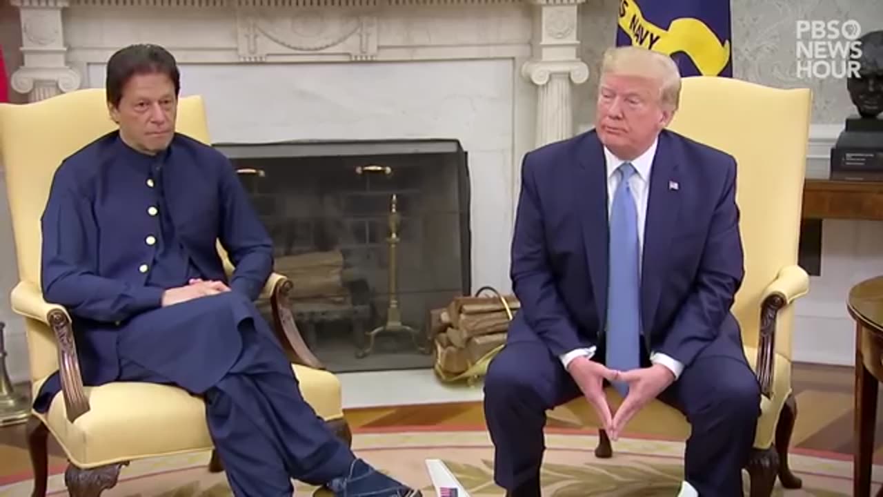 Trump meeting With Mr Imran Khan