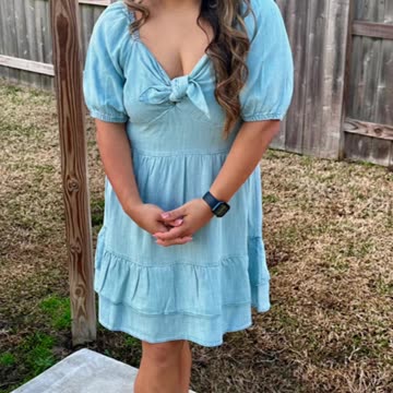 Compare her before and after weight loss