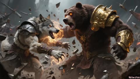 ⚔️ The Arcane War – 🐻 Bear vs 🐺 Wolf