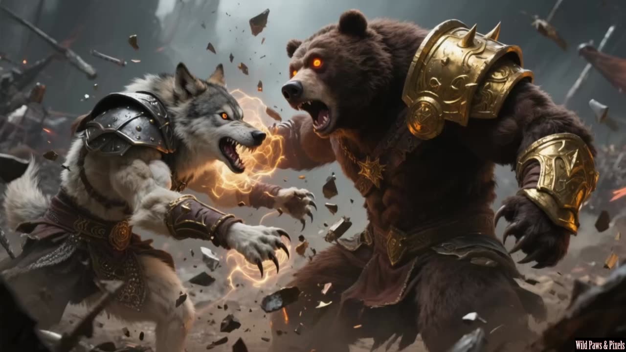 ⚔️ The Arcane War – 🐻 Bear vs 🐺 Wolf