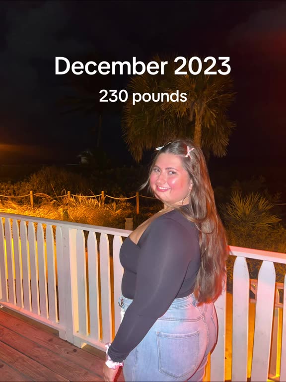 An amazing loss transformation from 230 lbs to 150 lbs