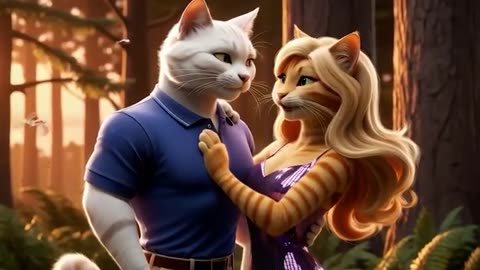 Cat father and stepmother