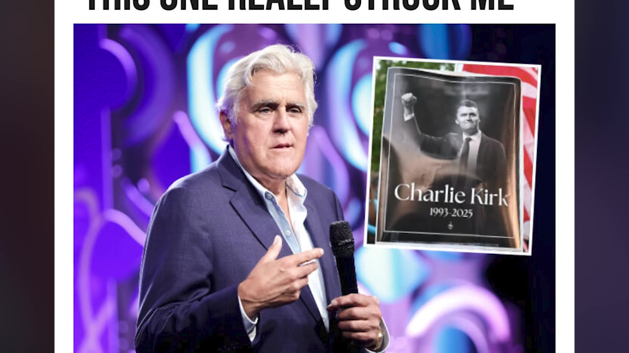 Jay Leno: Charlie Kirk’s Assassination "The Death of Free Speech"