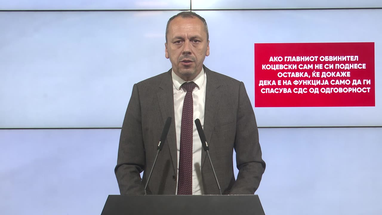 Петрушевски: Ако главниот обвинител Коцевски сам не си поднесе оставка