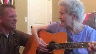 This 88-year-old mom, resides in an assisted living with Alzheimer's