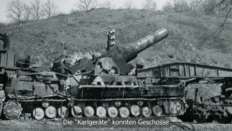 The Karl Gerät, Development and Use of the 60 cm Siege Howitzer, WW2 Documentary