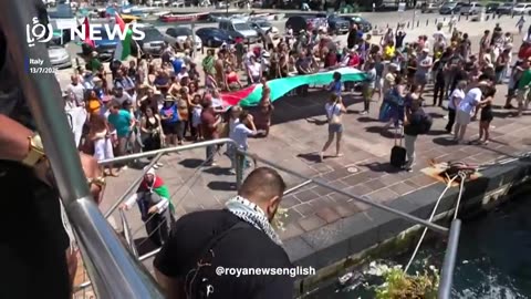 Freedom Flotilla’s latest boat Handala departs Italy heading to Gaza with aid