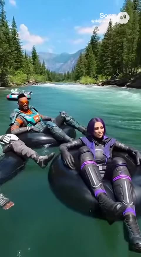 Apex legends going tubing on river p2