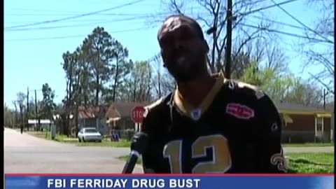 Hilarious Ferriday drug bust interview (angry because thats how they make a living)