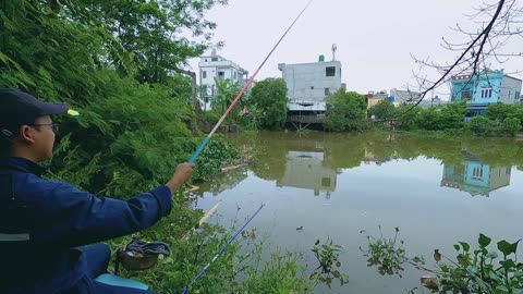 Im Takt des Flusses Fische jagen #Flussfischen #Angelzeit #Natur