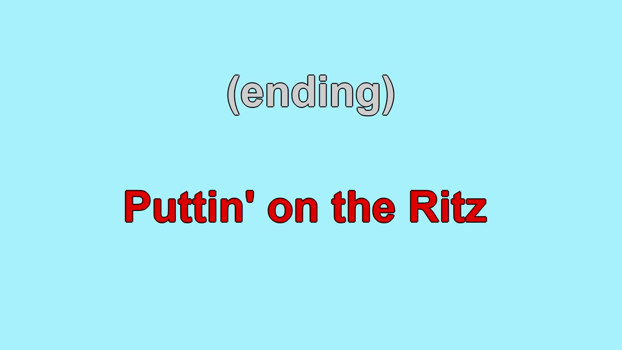 Puttin' On the Ritz (1928)