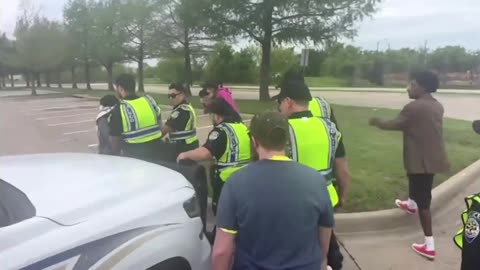 Antifa Transgender is Arrested with a Knife at the Austin Metcalf - Karmelo Anthony