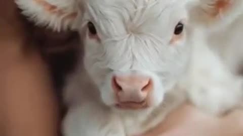 Cutest Highland Cow Ever! This Fluffy Baby Will Melt Your Heart!