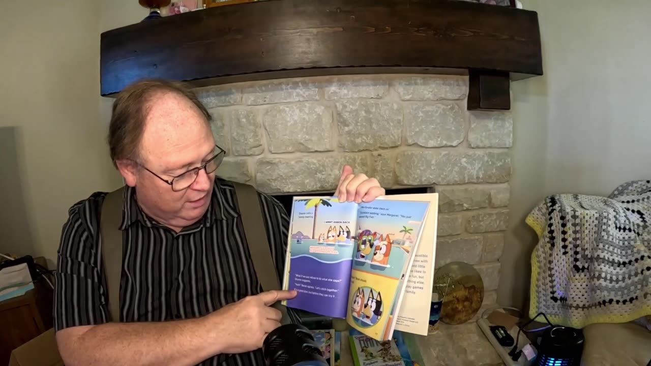 Bluey In Swim School