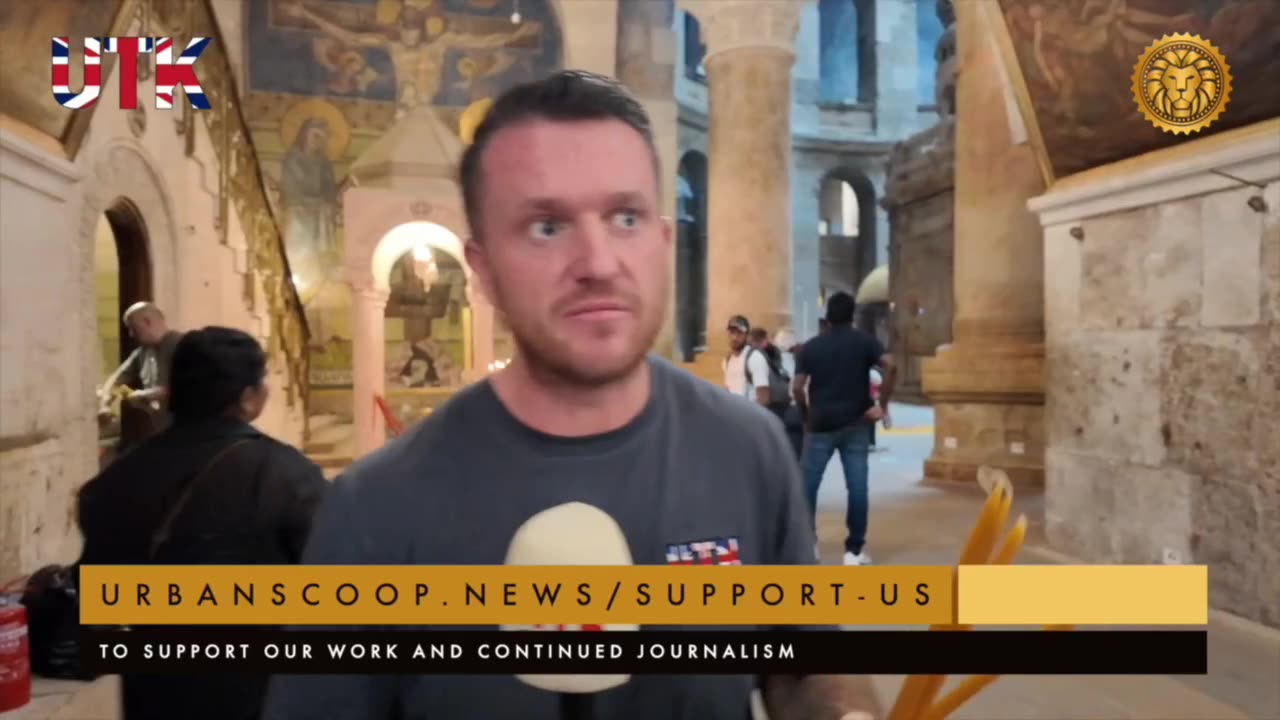 It was amazing feeling to go on a Christian pilgrimage in Jerusalem
