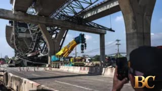 Two dead in Thailand after another crane collapses, crushing cars
