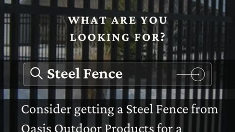 Steel Fence – Strong, Stylish & Secure